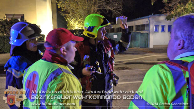 20181018 Stechender Geruch löst Großeinsatz in Baden aus  Foto: © Stefan Schneider