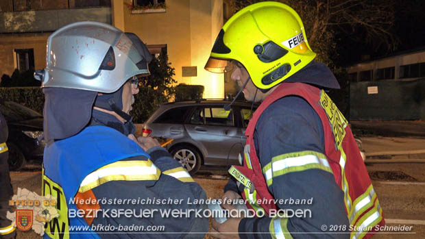 20181018 Stechender Geruch löst Großeinsatz in Baden aus  Foto: © Stefan Schneider
