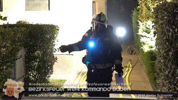 20181018 Stechender Geruch löst Großeinsatz in Baden aus  Foto: © Stefan Schneider