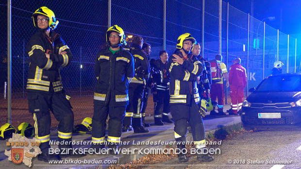 20181018 Stechender Geruch löst Großeinsatz in Baden aus  Foto: © Stefan Schneider