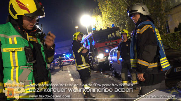 20181018 Stechender Geruch löst Großeinsatz in Baden aus  Foto: © Stefan Schneider