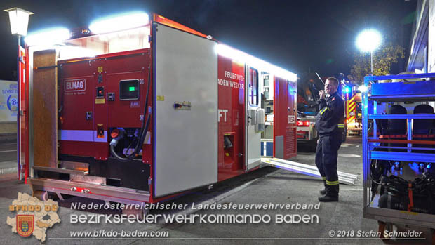20181018 Stechender Geruch löst Großeinsatz in Baden aus  Foto: © Stefan Schneider