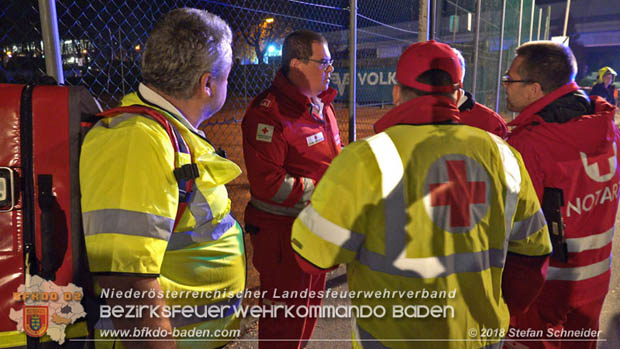 20181018 Stechender Geruch löst Großeinsatz in Baden aus  Foto: © Stefan Schneider