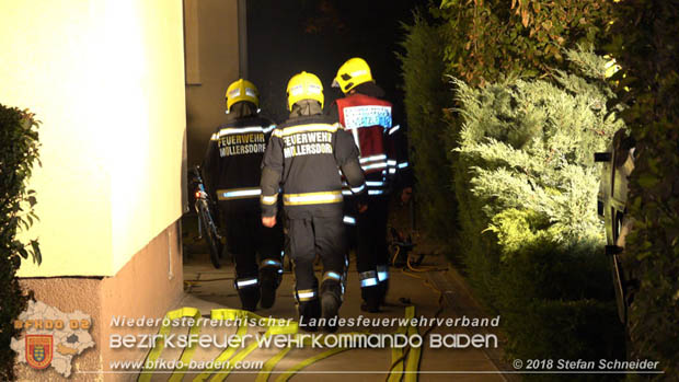 20181018 Stechender Geruch löst Großeinsatz in Baden aus  Foto: © Stefan Schneider