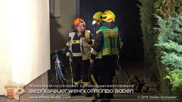 20181018 Stechender Geruch löst Großeinsatz in Baden aus  Foto: © Stefan Schneider