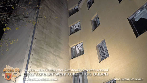 20181018 Stechender Geruch löst Großeinsatz in Baden aus  Foto: © Stefan Schneider