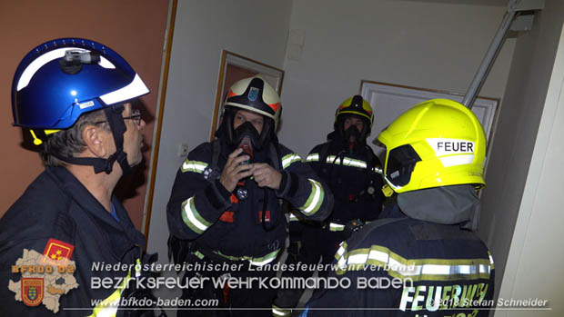 20181018 Stechender Geruch löst Großeinsatz in Baden aus  Foto: © Stefan Schneider