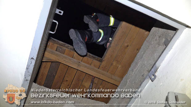 20181018 Stechender Geruch löst Großeinsatz in Baden aus  Foto: © Stefan Schneider