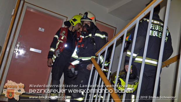 20181018 Stechender Geruch löst Großeinsatz in Baden aus  Foto: © Stefan Schneider