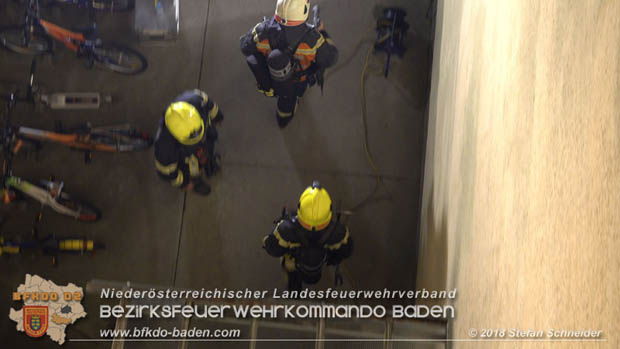 20181018 Stechender Geruch löst Großeinsatz in Baden aus  Foto: © Stefan Schneider