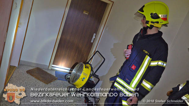20181018 Stechender Geruch löst Großeinsatz in Baden aus  Foto: © Stefan Schneider