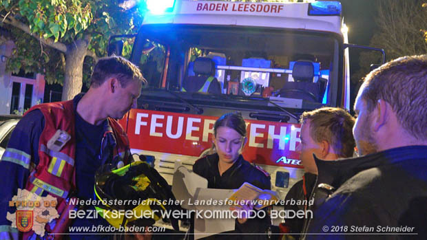 20181018 Stechender Geruch löst Großeinsatz in Baden aus  Foto: © Stefan Schneider