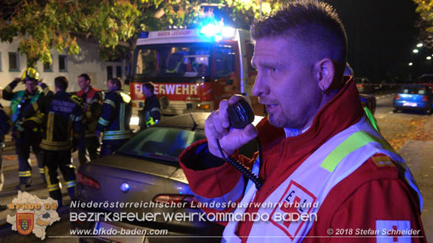 20181018 Stechender Geruch löst Großeinsatz in Baden aus  Foto: © Stefan Schneider