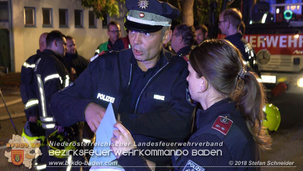 20181018 Stechender Geruch löst Großeinsatz in Baden aus  Foto: © Stefan Schneider