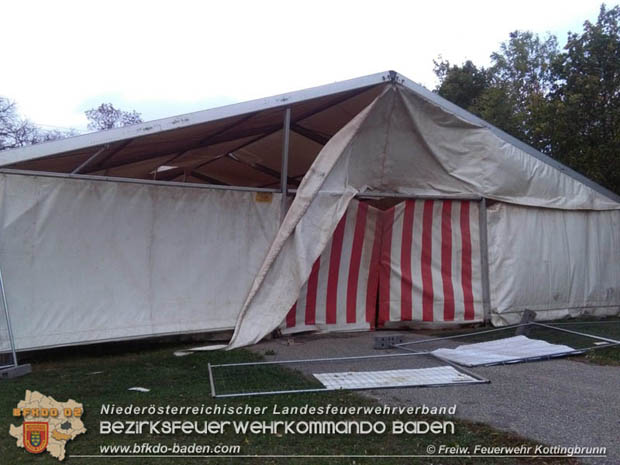 20181024 Sturmtief "Siglinde" über Kottingbrunn  Foto: © Michael Kantner FF Kottingbrunn