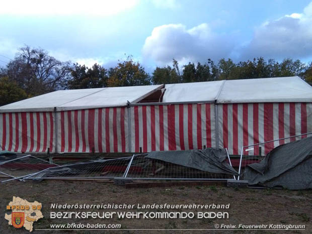 20181024 Sturmtief "Siglinde" über Kottingbrunn  Foto: © Michael Kantner FF Kottingbrunn