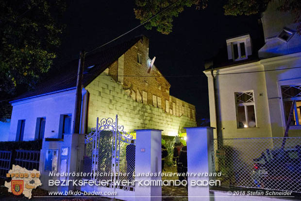 20181024 Sturmtief "Siglinde" über Baden Stadtteil Weikersdorf  Foto: © Stefan Schneider