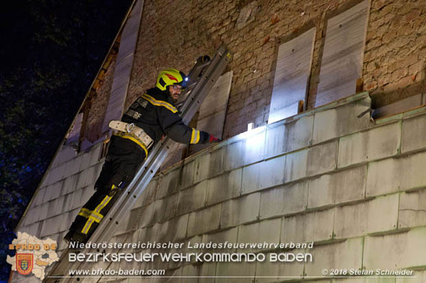 20181024 Sturmtief "Siglinde" über Baden Stadtteil Weikersdorf  Foto: © Stefan Schneider