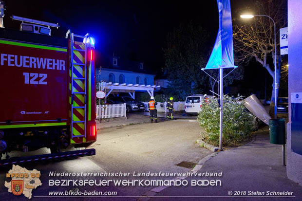 20181024 Sturmtief "Siglinde" über Baden Stadtteil Weikersdorf  Foto: © Stefan Schneider