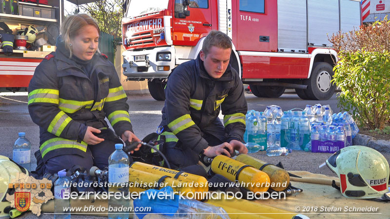 20181031 Wohnhausbrand in Enzesfeld  Foto: © Stefan Schneider BFK Baden
