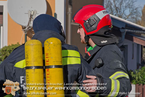 20181031 Wohnhausbrand in Enzesfeld  Foto: © Stefan Schneider BFK Baden