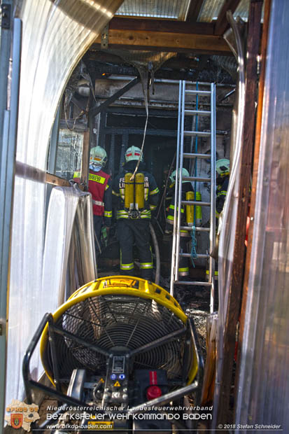 20181031 Wohnhausbrand in Enzesfeld  Foto: © Stefan Schneider BFK Baden