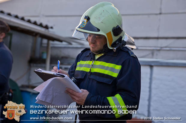 20181031 Wohnhausbrand in Enzesfeld  Foto: © Stefan Schneider BFK Baden