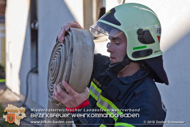 20181031 Wohnhausbrand in Enzesfeld  Foto: © Stefan Schneider BFK Baden