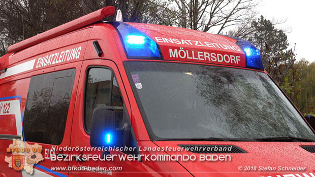 20181120 Kleiner Gewässerschaden auf Teich in der Eigenheimsiedlung Möllersdorf/Guntramsdorf Foto: © Stefan Schneider BFK BADEN 20181120 Kleiner Gewässerschaden auf Teich in der Eigenheimsiedlung Möllersdorf/Guntramsdorf Foto: © Stefan Schneider BFK BADEN