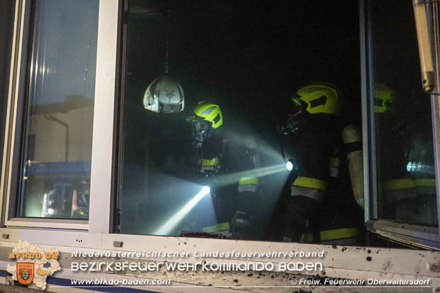 20181208 Wohnhausbrand mit vermutlicher Personenrettung in Trumau  Foto: © Freiwillige Feuerwehr Oberwaltersdorf