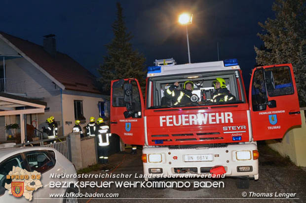20181208 Wohnhausbrand mit vermutlicher Personenrettung in Trumau  Foto: © Thomas Lenger