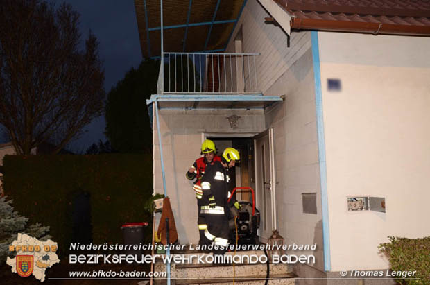 20181208 Wohnhausbrand mit vermutlicher Personenrettung in Trumau  Foto: © Thomas Lenger