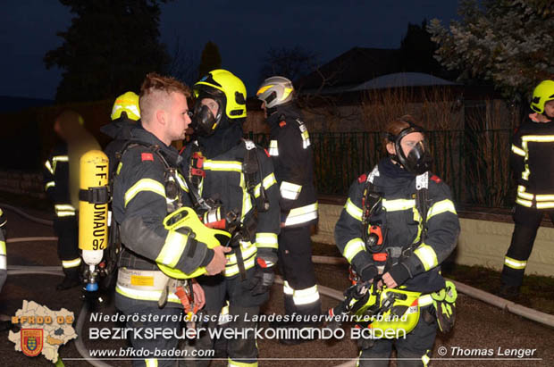 20181208 Wohnhausbrand mit vermutlicher Personenrettung in Trumau  Foto: © Thomas Lenger