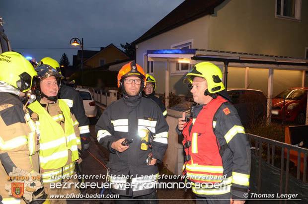 20181208 Wohnhausbrand mit vermutlicher Personenrettung in Trumau  Foto: © Thomas Lenger