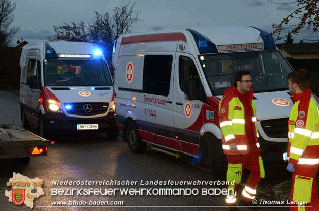 20181208 Wohnhausbrand mit vermutlicher Personenrettung in Trumau  Foto: © Thomas Lenger