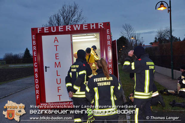 20181208 Wohnhausbrand mit vermutlicher Personenrettung in Trumau  Foto: © Thomas Lenger