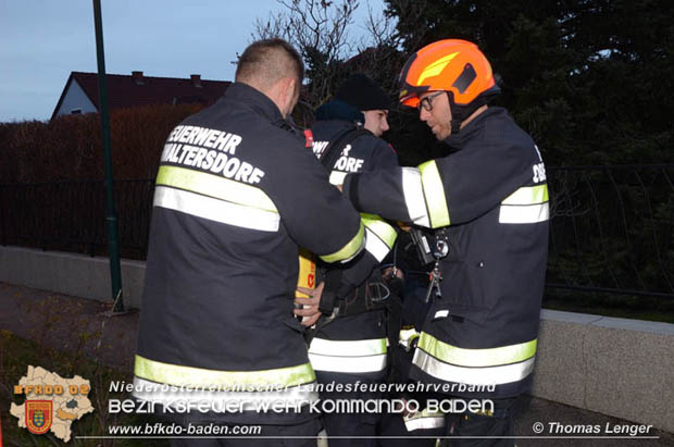 20181208 Wohnhausbrand mit vermutlicher Personenrettung in Trumau  Foto: © Thomas Lenger