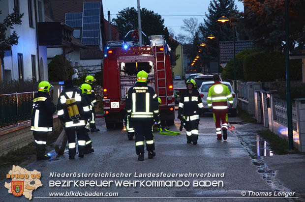 20181208 Wohnhausbrand mit vermutlicher Personenrettung in Trumau  Foto: © Thomas Lenger