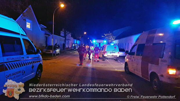 20181223 Gasaustritt in Pottendorf - Feuerwehr musste ein gesamtes Wohnobjekt evakuieren Foto: © FF Pottendorf 20181223 Gasaustritt in Pottendorf - Feuerwehr musste ein gesamtes Wohnobjekt evakuieren Foto: © FF Pottendorf