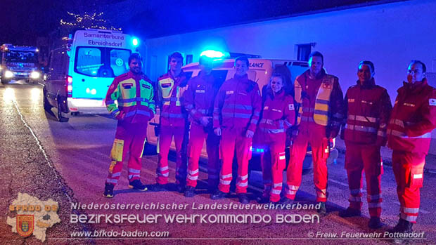 20181223 Gasaustritt in Pottendorf - Feuerwehr musste ein gesamtes Wohnobjekt evakuieren Foto: © FF Pottendorf 20181223 Gasaustritt in Pottendorf - Feuerwehr musste ein gesamtes Wohnobjekt evakuieren Foto: © FF Pottendorf