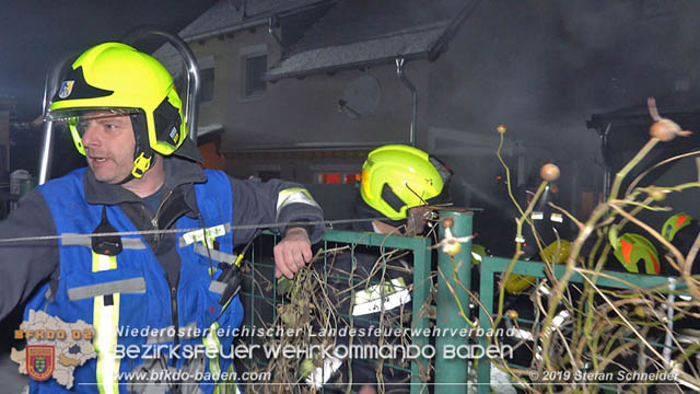 20190103 Brand in einer Tribuswinkler Reihenwohnhausanlage  Foto: © Stefan Schneider