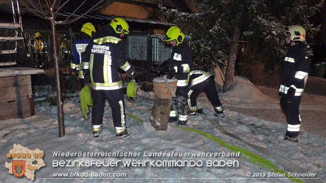 20190103 Brand in einer Tribuswinkler Reihenwohnhausanlage  Foto: © Stefan Schneider