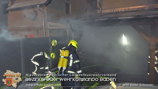 20190103 Brand in einer Tribuswinkler Reihenwohnhausanlage  Foto: © Stefan Schneider