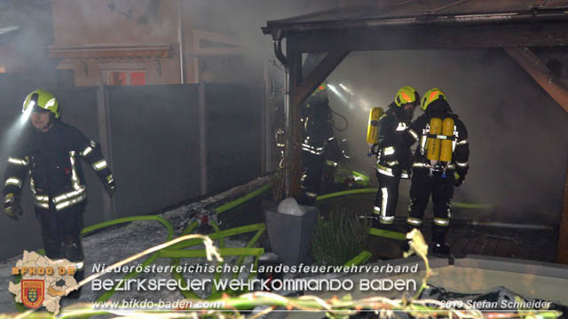 20190103 Brand in einer Tribuswinkler Reihenwohnhausanlage  Foto: © Stefan Schneider
