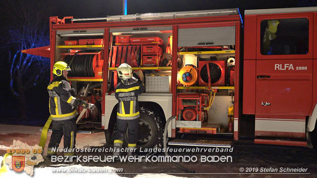20190103 Brand in einer Tribuswinkler Reihenwohnhausanlage  Foto: © Stefan Schneider