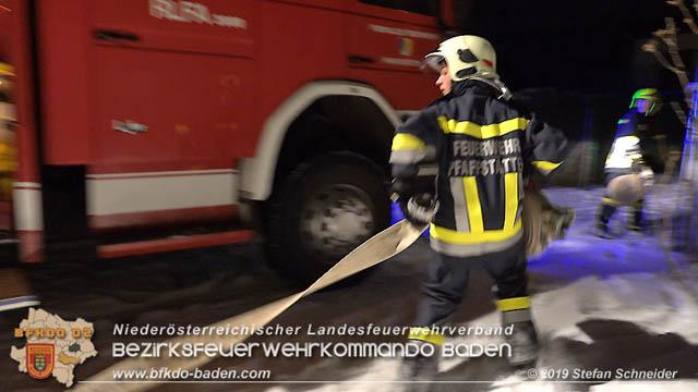 20190103 Brand in einer Tribuswinkler Reihenwohnhausanlage  Foto: © Stefan Schneider