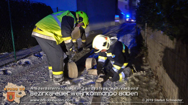 20190103 Brand in einer Tribuswinkler Reihenwohnhausanlage  Foto: © Stefan Schneider