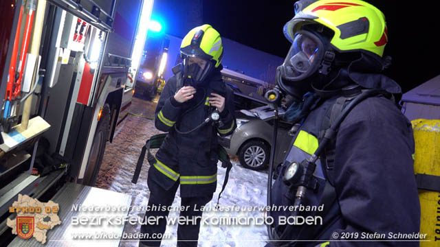 20190103 Brand in einer Tribuswinkler Reihenwohnhausanlage  Foto: © Stefan Schneider