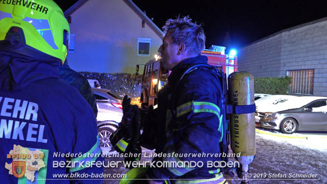 20190103 Brand in einer Tribuswinkler Reihenwohnhausanlage  Foto: © Stefan Schneider