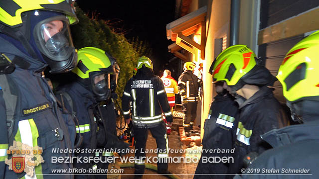 20190103 Brand in einer Tribuswinkler Reihenwohnhausanlage  Foto: © Stefan Schneider